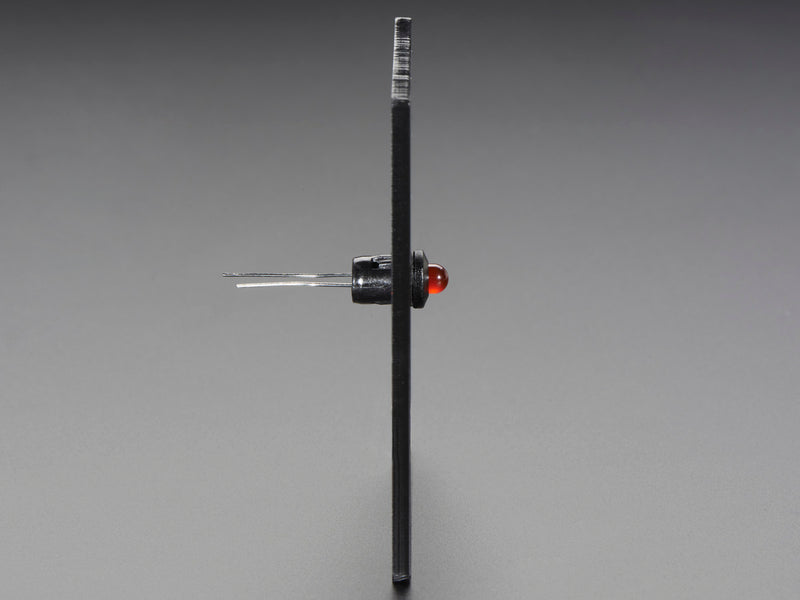 5mm Plastic Bevel LED Holder - Pack of 5