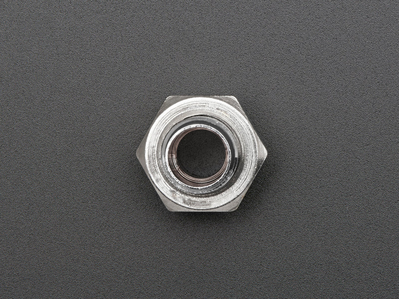 5mm Chromed Metal Wide Convex Bevel LED Holder - Pack of 5