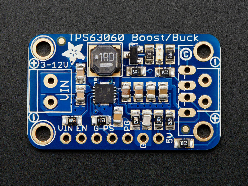 VERTER 5V USB Buck-Boost - 500mA from 3V-5V / 1000ma from 5V-12V