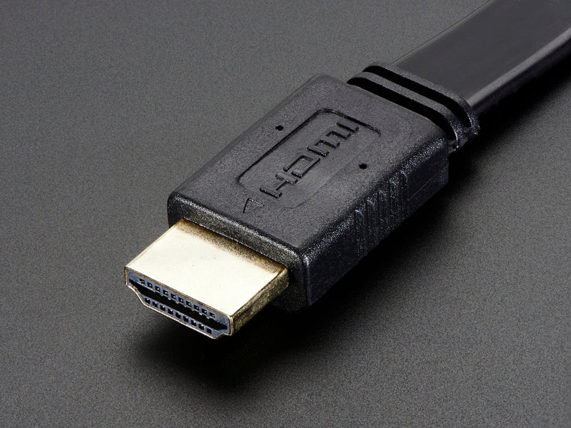 HDMI Flat Cable - 1 foot / 30cm long
