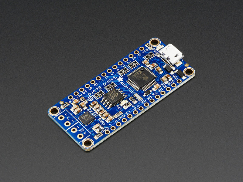 Adafruit Audio FX Sound Board + 2x2W Amp - WAV/OGG Trigger - 2MB