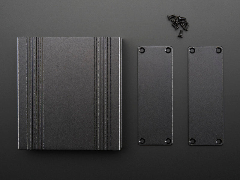 Extruded Aluminum Enclosure Box - 94mm x 83mm x 30mm