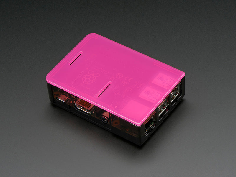 Pi Model B+ / Pi 2 / Pi 3 Case Base - Smoke Gray