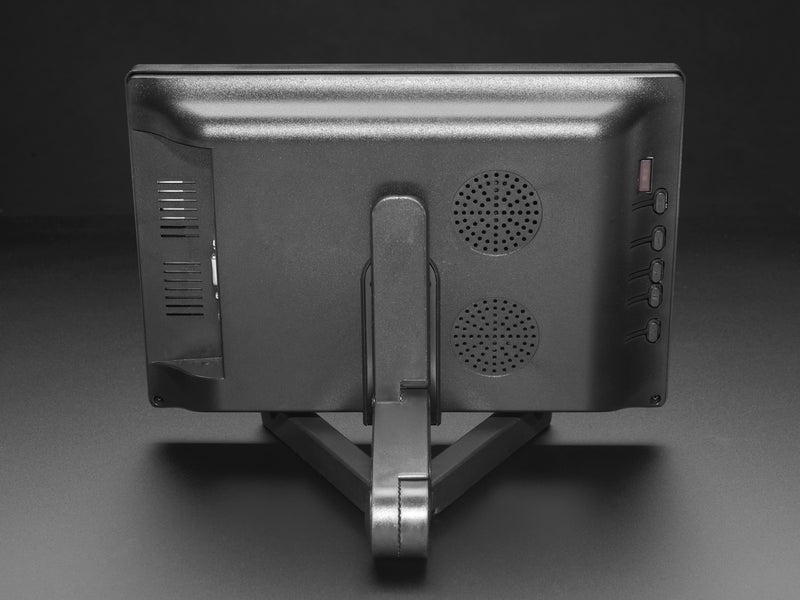 10.1\" 1366x768 Display IPS + Speakers - HDMI/VGA/NTSC/PAL