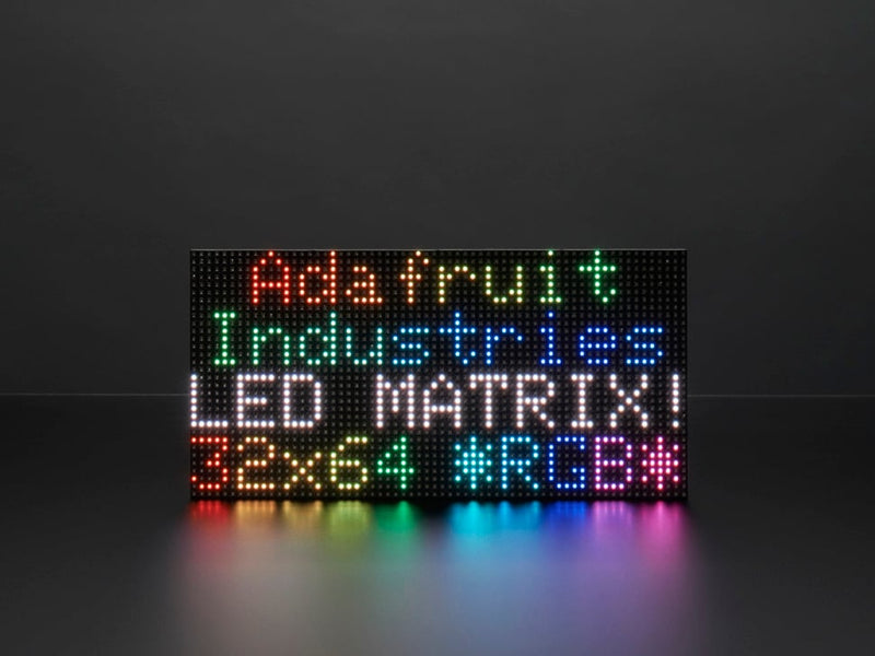 64x32 RGB LED Matrix - 4mm pitch