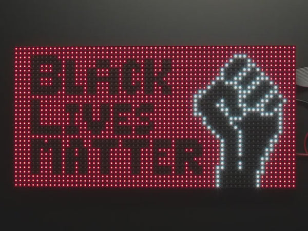 64x32 RGB LED Matrix - 4mm pitch