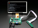 HDMI 4 Pi: 7\" Display no Touchscreen 1024x600- HDMI/VGA/NTSC/PAL