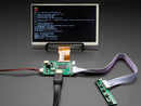 HDMI 4 Pi: 7\" Display no Touchscreen 1024x600 w/ Mini Driver