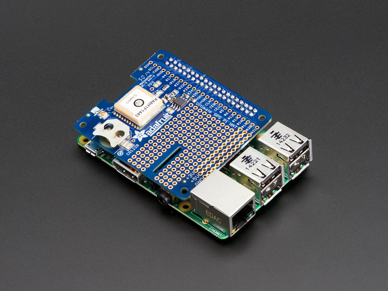 Adafruit Ultimate GPS HAT for Raspberry Pi A+/B+/Pi 2/3/Pi 4