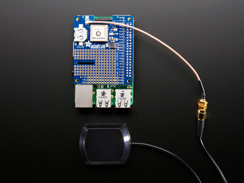 Adafruit Ultimate GPS HAT for Raspberry Pi A+/B+/Pi 2/3/Pi 4