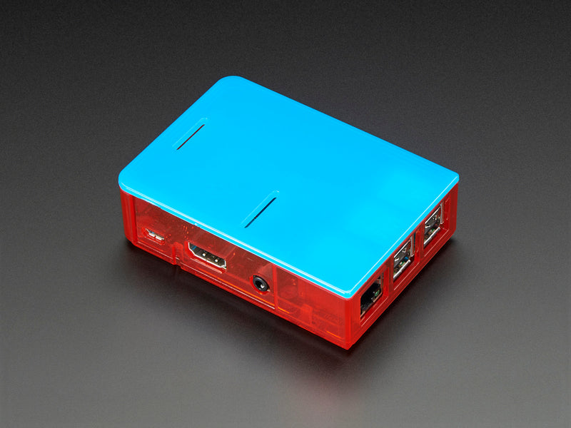 Pi Model B+ / Pi 2 / Pi 3 Case Base - Red