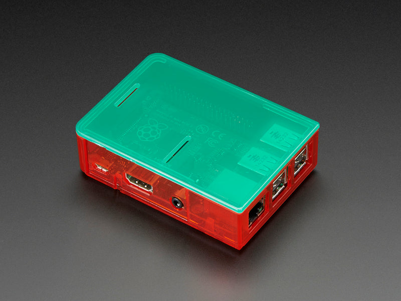 Pi Model B+ / Pi 2 / Pi 3 Case Base - Red