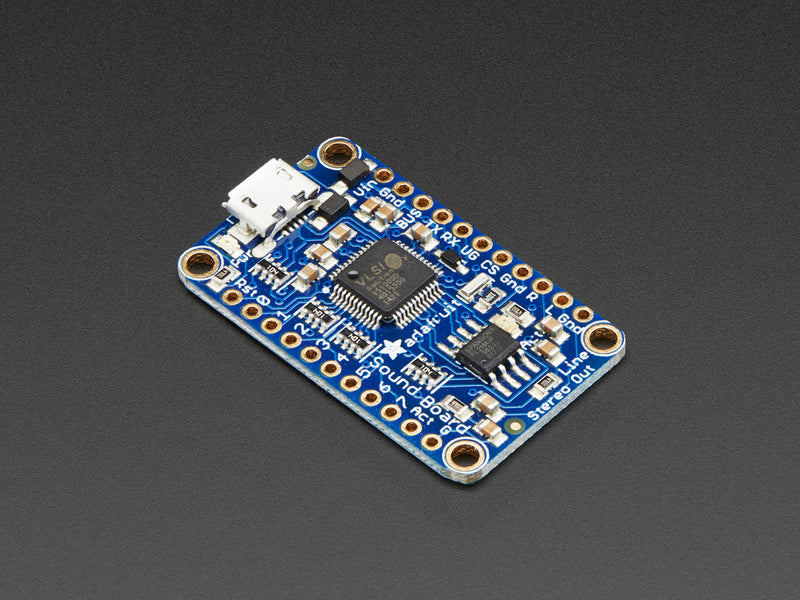 Adafruit Audio FX Mini Sound Board - WAV/OGG Trigger - 2MB Flash