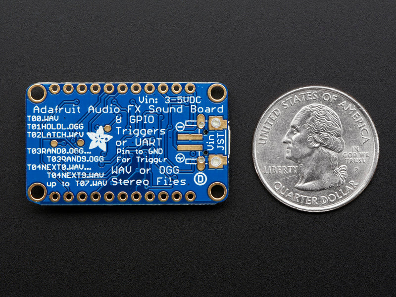 Adafruit Audio FX Mini Sound Board - WAV/OGG Trigger - 2MB Flash