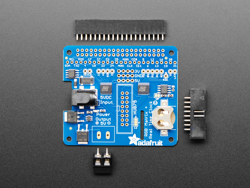 Adafruit RGB Matrix HAT + RTC for Raspberry Pi - Mini Kit