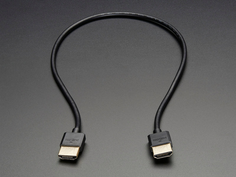 Slim HDMI Cable - 450mm / 1.5 feet long