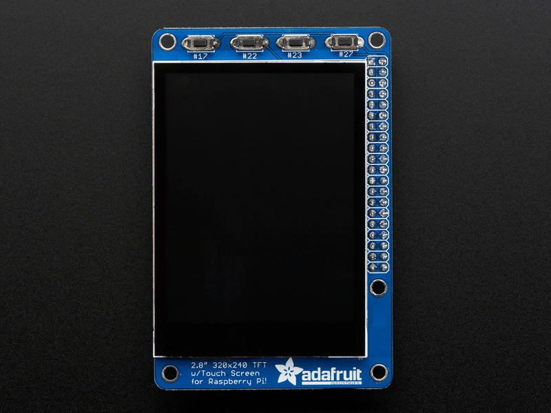 Adafruit PiTFT Plus 320x240 2.8\" TFT + Capacitive Touchscreen