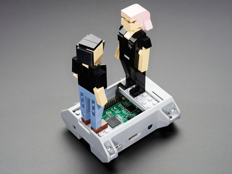 SmartiPi - Building Block Compatible Case - Raspberry Pi B+ Pi2