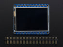 Adafruit 2.4\" TFT LCD with Touchscreen Breakout w/MicroSD Socket