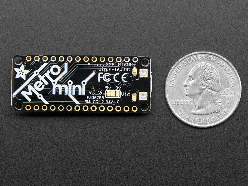 Adafruit Metro Mini 328 - Arduino-Compatible - 5V 16MHz