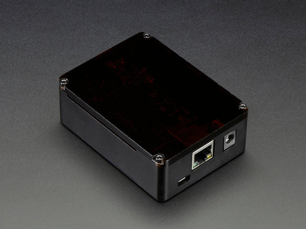 Anidees Beaglebone Black Case - Black Aluminum with Smoke Top