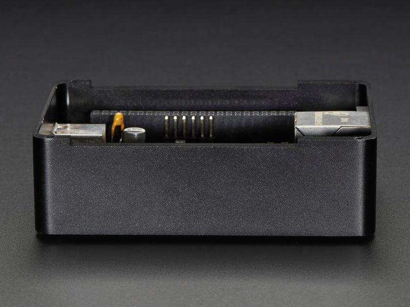 Anidees Beaglebone Black Case - Black Aluminum with Smoke Top