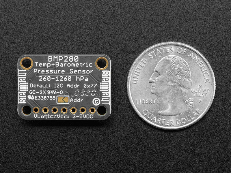 Adafruit BMP280 I2C or SPI Barometric Pressure & Altitude Sensor