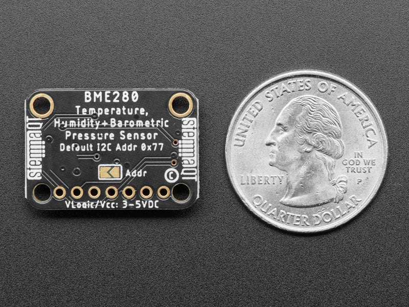 Adafruit BME280 I2C or SPI Temperature Humidity Pressure Sensor