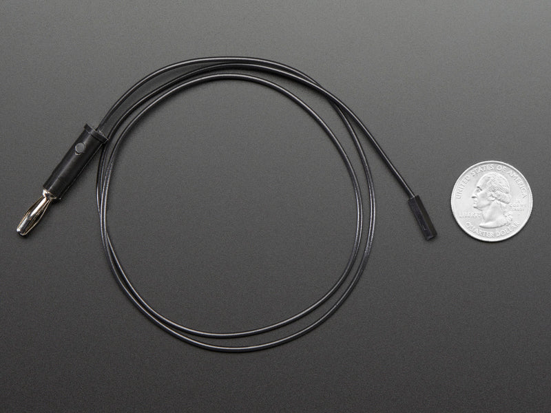 Pomona Female 0.1\" Socket to Banana Plug - 24\"