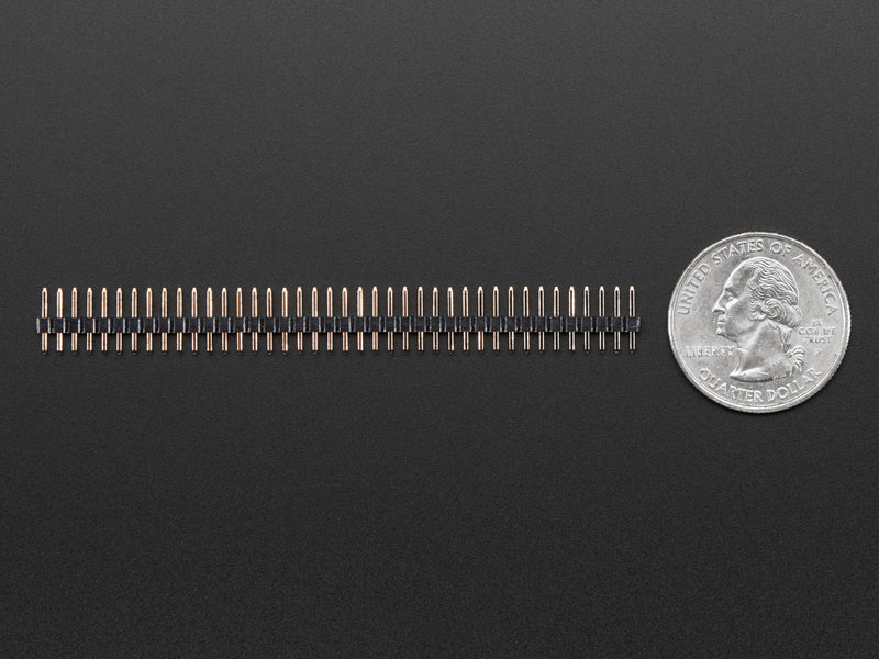 2mm Pitch 40-Pin Break-apart Male Headers - Pack of 5