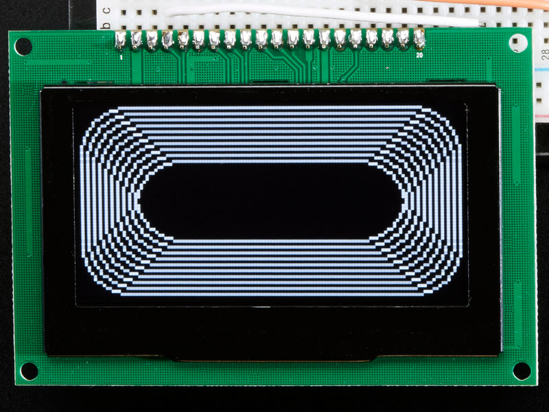 Monochrome 2.7\" 128x64 OLED Graphic Display Module Kit