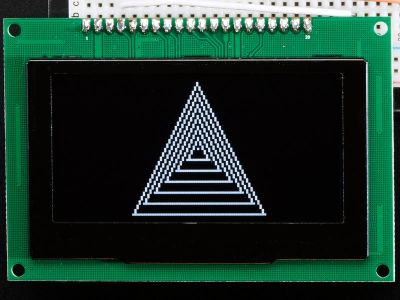 Monochrome 2.7\" 128x64 OLED Graphic Display Module Kit