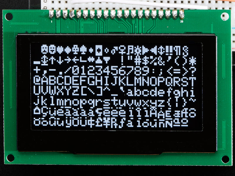 Monochrome 2.7\" 128x64 OLED Graphic Display Module Kit