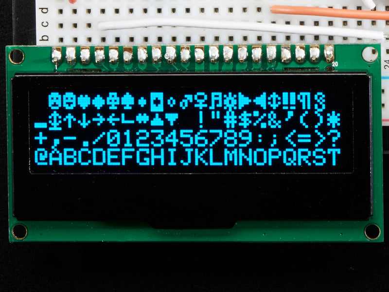 Monochrome 2.3\" 128x32 OLED Graphic Display Module Kit