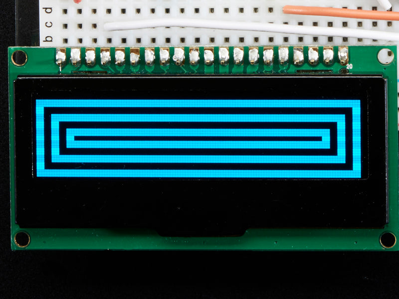 Monochrome 2.3\" 128x32 OLED Graphic Display Module Kit