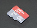 8GB Class 10 SD/MicroSD Memory Card - SD Adapter Included