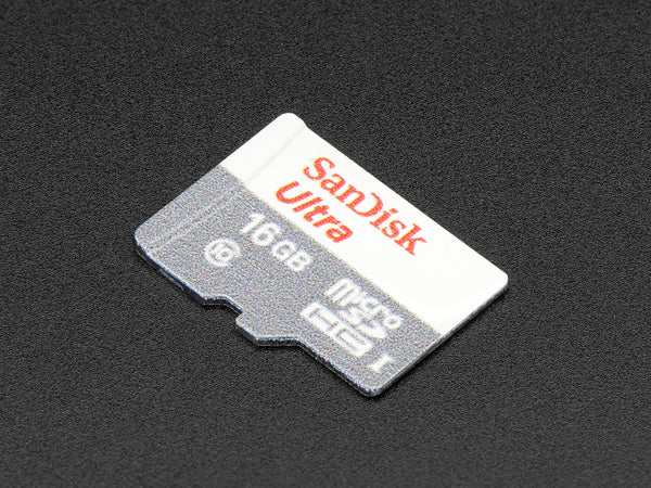 SD/MicroSD Memory Card - 16GB Class 10 - Adapter Included