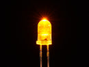 Super Bright Yellow 5mm LED (25 pack)