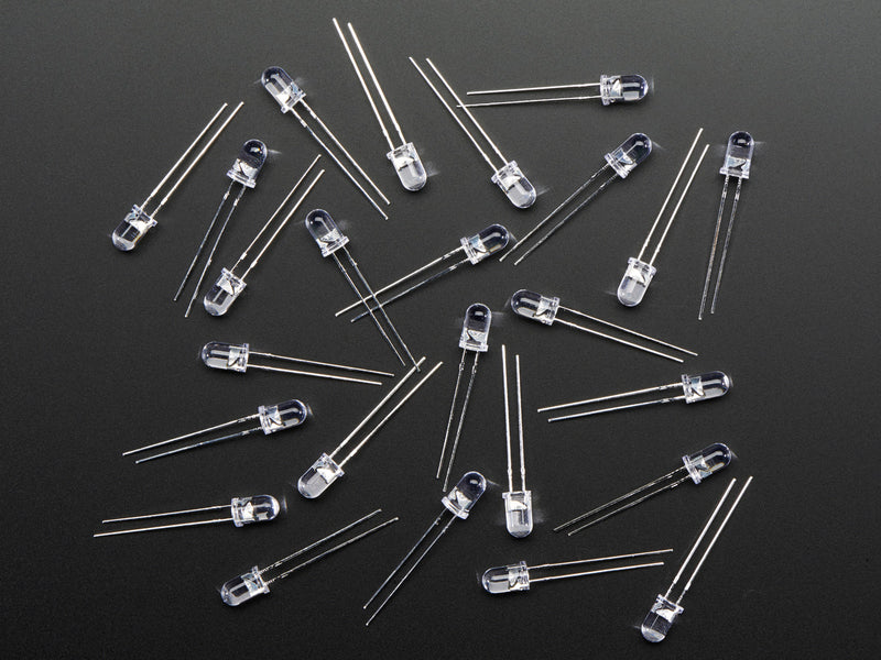 Super Bright Yellow 5mm LED (25 pack)