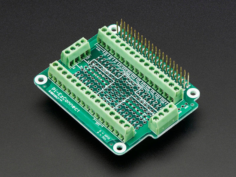 Pi-EzConnect Terminal Block Breakout HAT