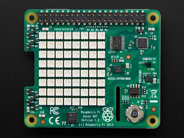 Raspberry Pi Sense HAT - any Raspberry Pi with 2x20 Connector