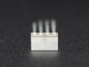 Diffused Rectangular 5mm RGB LEDs - Pack of 10