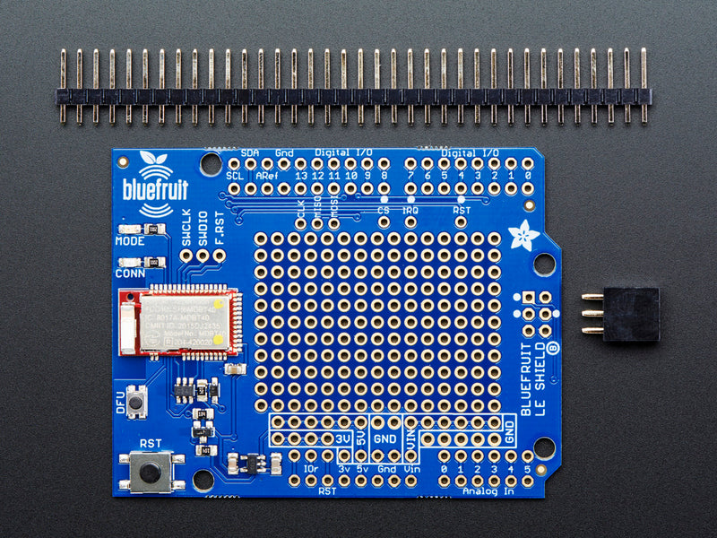 Adafruit Bluefruit LE Shield - Bluetooth LE for Arduino