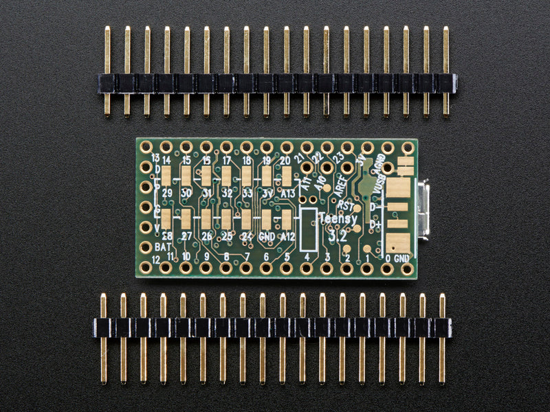 Teensy 3.2 + header