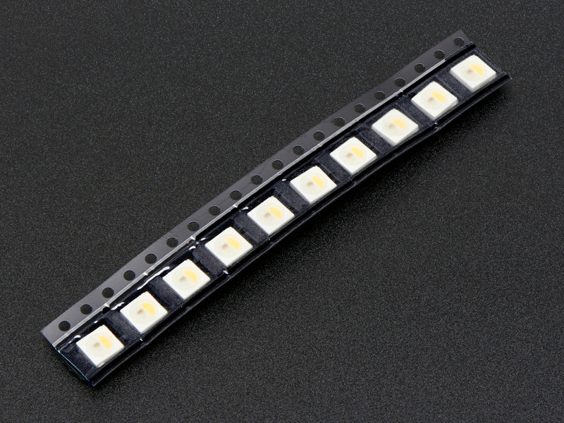 NeoPixel RGBW LEDs w/ Integrated Driver Chip - Natural White