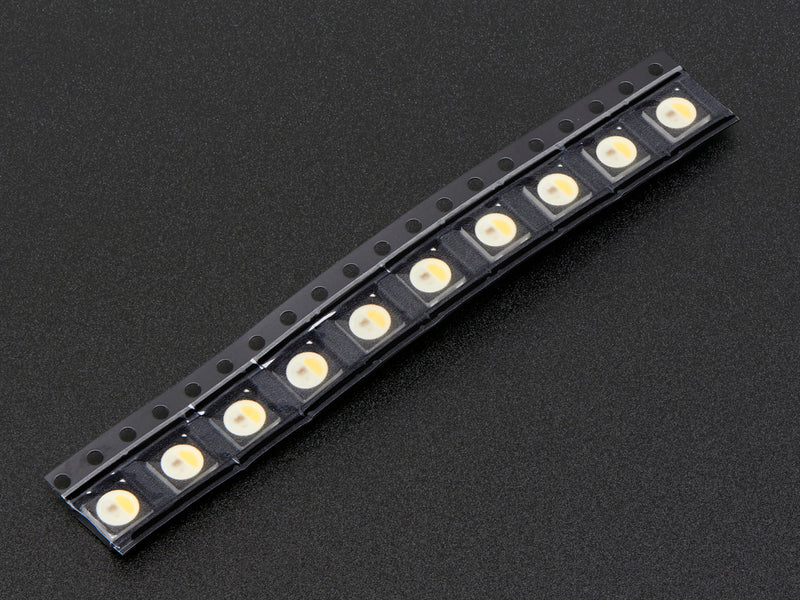 NeoPixel RGBW LEDs w/ Integrated Driver Chip - Natural White
