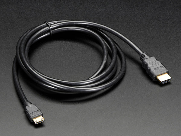 Mini HDMI to HDMI Cable - 5 feet