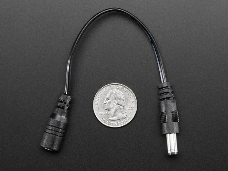 3.8 / 1.3mm or 3.5 / 1.1mm to 5.5 / 2.1mm DC Jack Adapter Cable