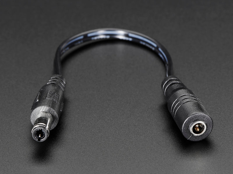 3.8 / 1.3mm or 3.5 / 1.1mm to 5.5 / 2.1mm DC Jack Adapter Cable