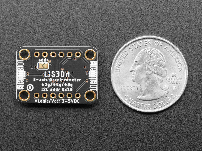 Adafruit LIS3DH Triple-Axis Accelerometer (+-2g/4g/8g/16g)